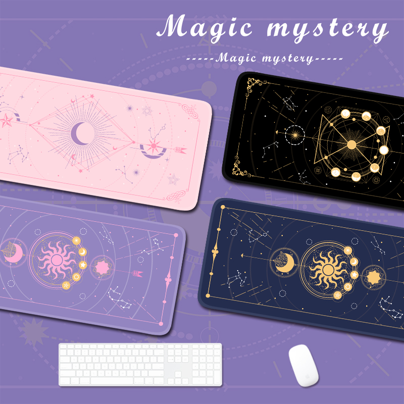 Gaming Accessories For Laptop - Magic Moon Star viola Extra Large