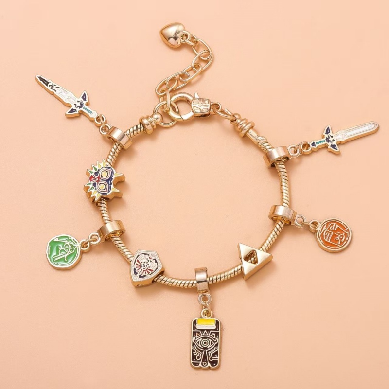 Zelda Gaming Accessories - Nuovo Braccialetto Fai-da-Te 2D The Legend