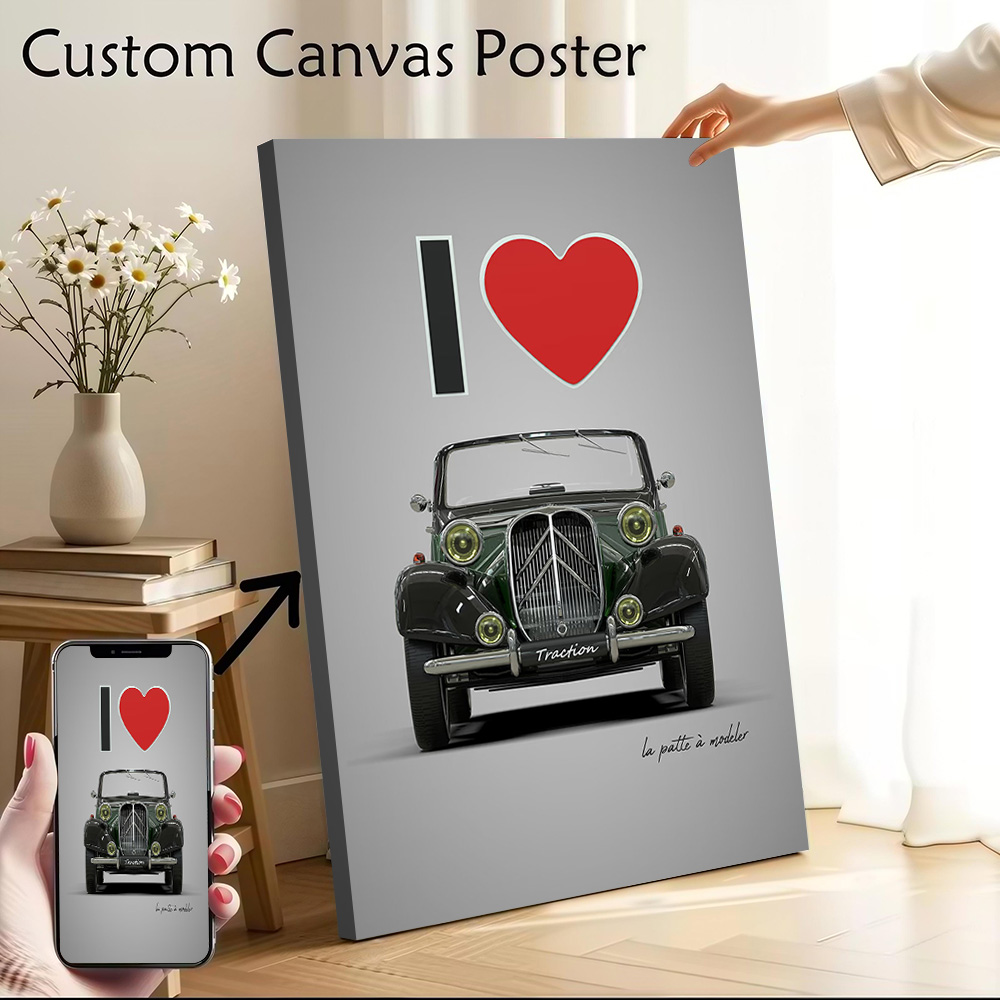 Gaming Accessories - Poster su Tela Stampato 'I Love
