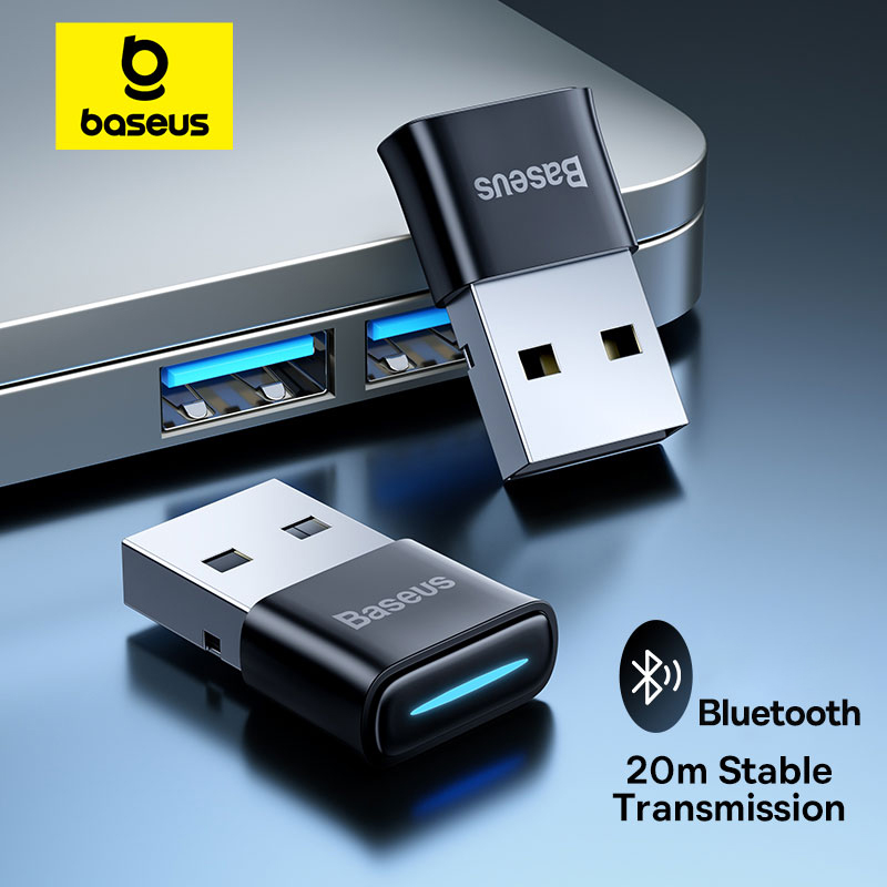 Gaming Accessories For Laptop - Baseus USB Bluetooth Adapter Wireless Bluetooth