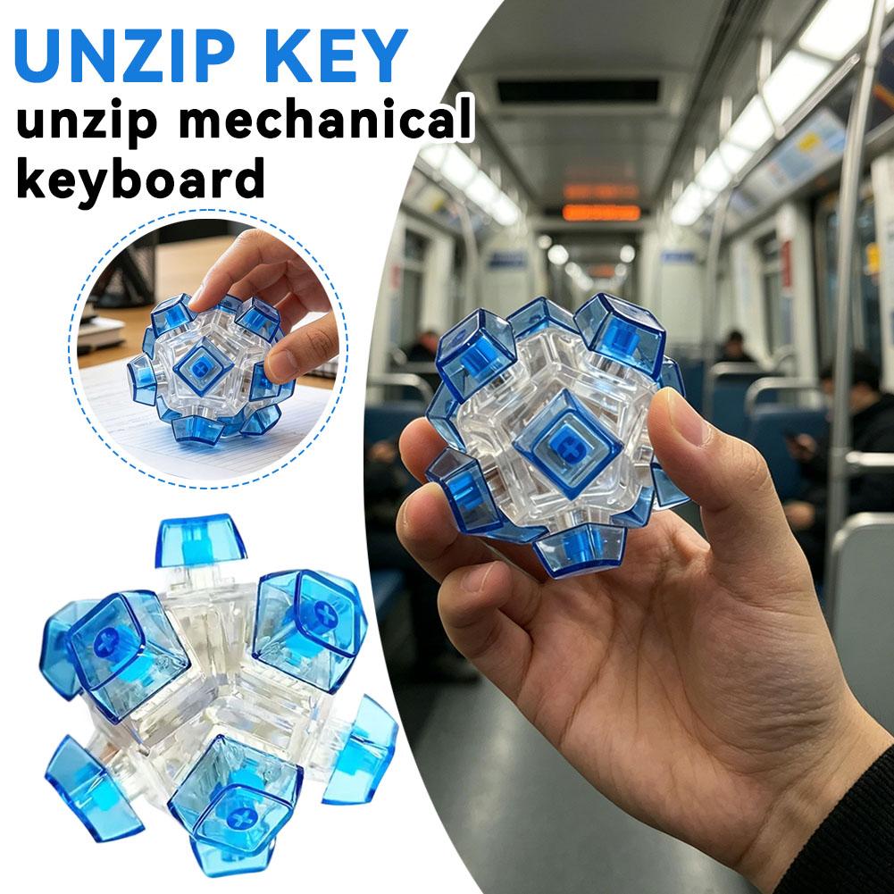 Keyboard Switch Tester - Giocattolo Antistress Creativo a 12 Lati