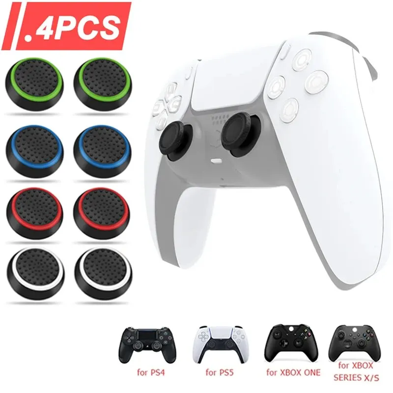 Gaming Accessories Xbox One - 4 Pezzi Copri-Stick Analogici in Silicone