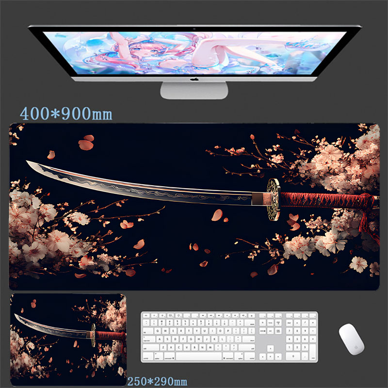 Gaming Accessories Companies - Samurai Warrior Knife Tappetino per mouse
