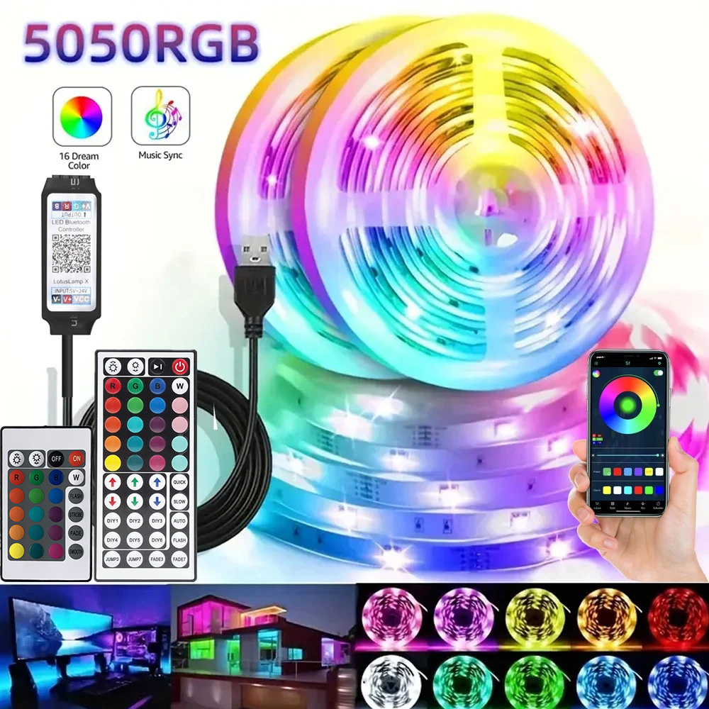 Rgb Hub Sync - Striscia luminosa da gioco LED RGB