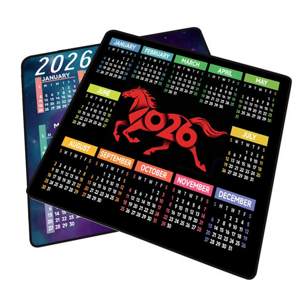 Gaming Accessories For Laptop - Tappetino per mouse calendario 2026 Tappetino