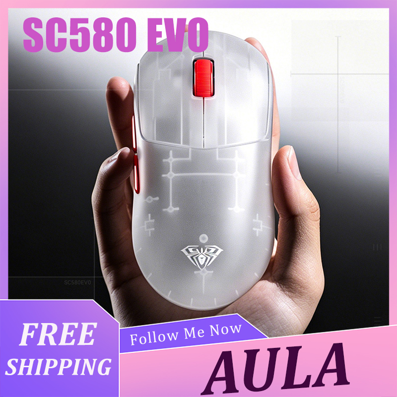 Gaming Accessories - Mouse AULA SC580 EVO Leggero Wireless