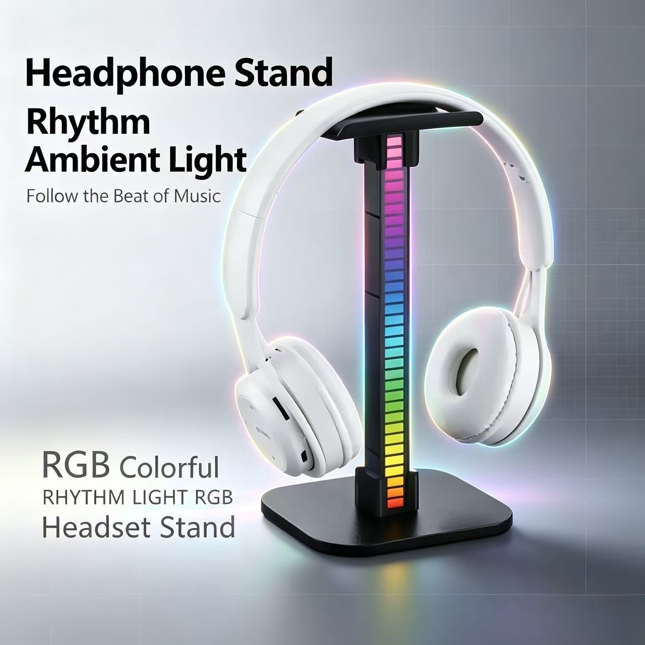 Headset Stand Rgb - Supporto per Cuffie da Gaming USB