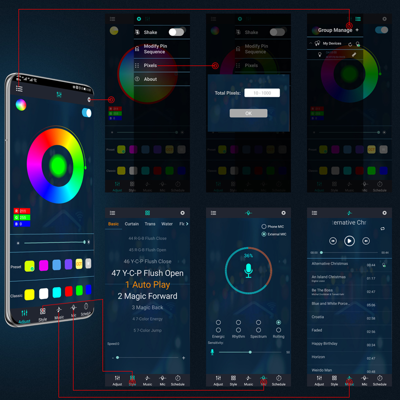 SEAMETAL Auto Flessibile Under - Rgb Hub Sync recensione e prezzo