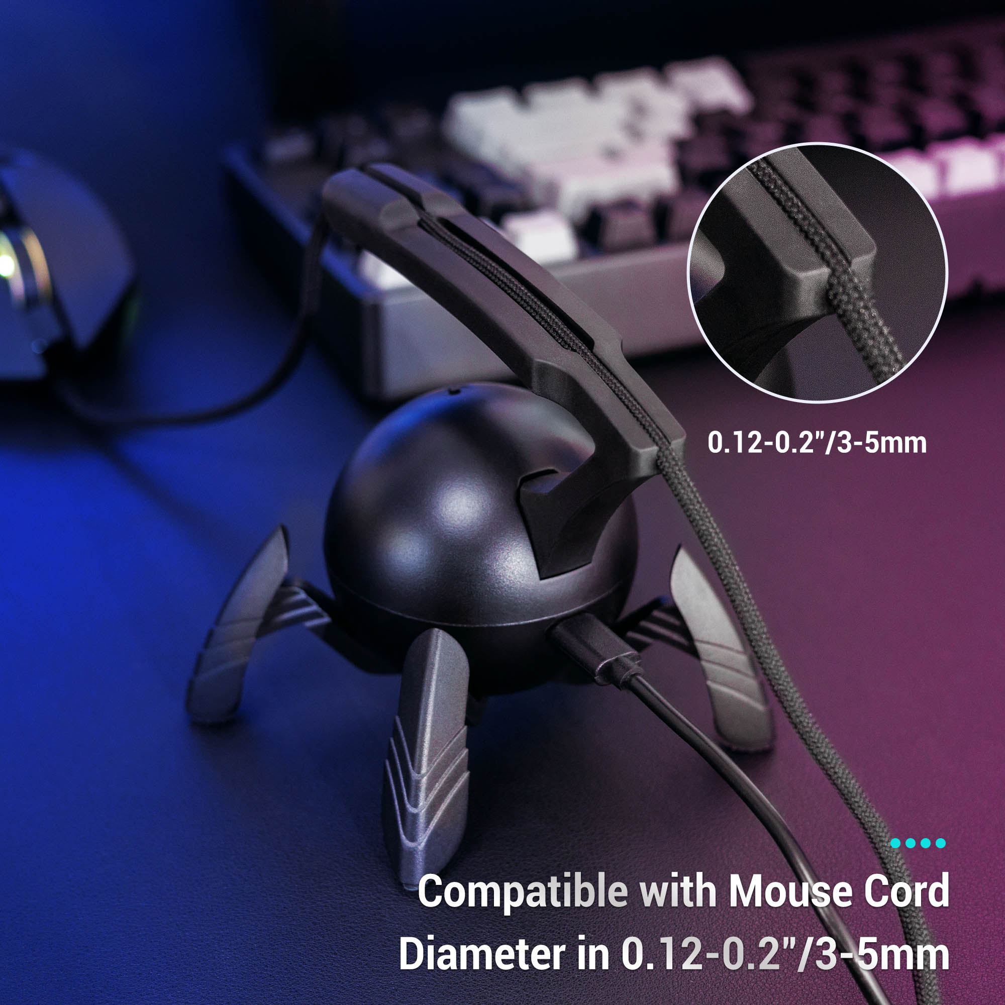 Organizzatore Cavo Mouse Gamin - Mouse Bungee Spring recensione e prezzo