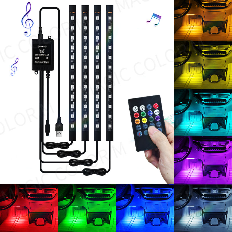 48/72 Led Auto Piede Luce Ambi - Rgb Hub Sync recensione e prezzo