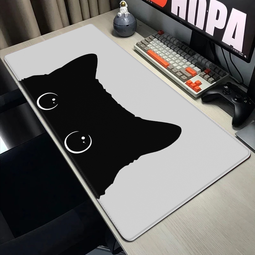 Funny black cat Mouse Pads Cut - Gaming Accessories Companies recensione e prezzo