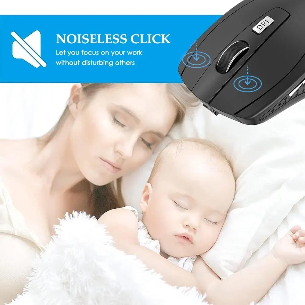 Mouse Wireless 2.4G Silenzioso - Gaming Accessories For Laptop recensione e prezzo