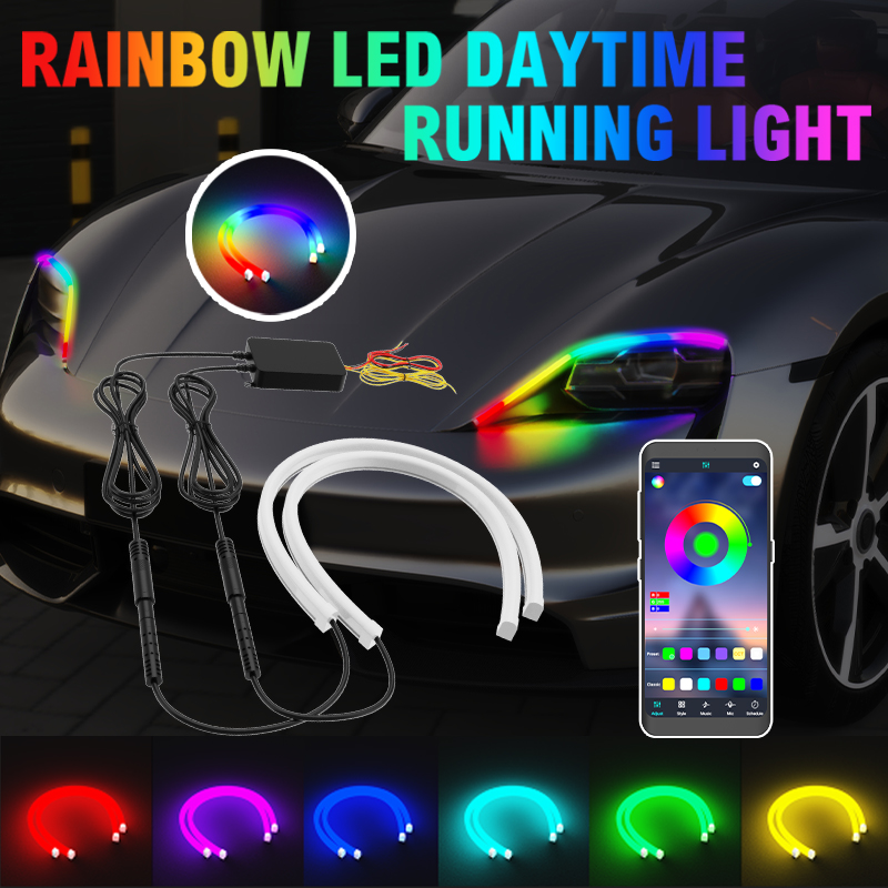 2 Pezzi Luci Diurne a LED per  - Rgb Hub Sync recensione e prezzo