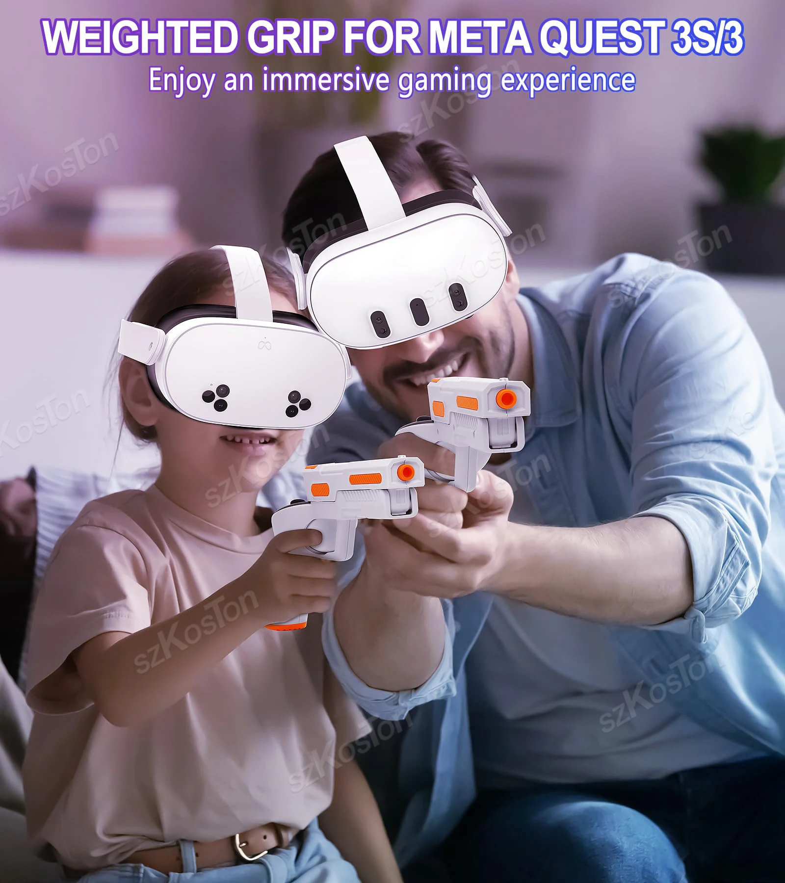 Manopole VR Gun Stock per cont - Gaming Accessories Vr recensione e prezzo